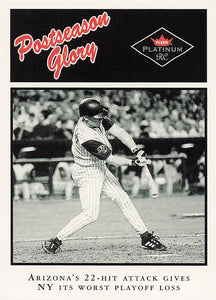 2001 Fleer Platinum Baseball Matt Williams #497