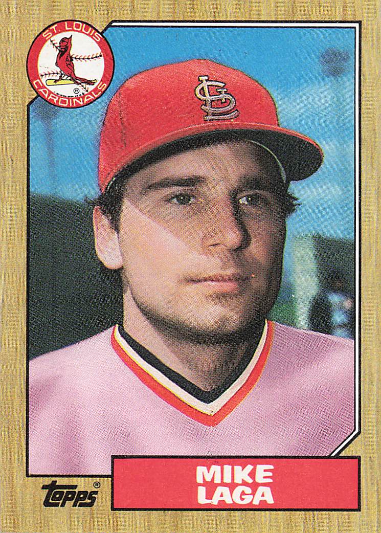 1987 Topps Baseball Mike Laga #321