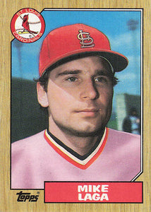 1987 Topps Baseball Mike Laga #321