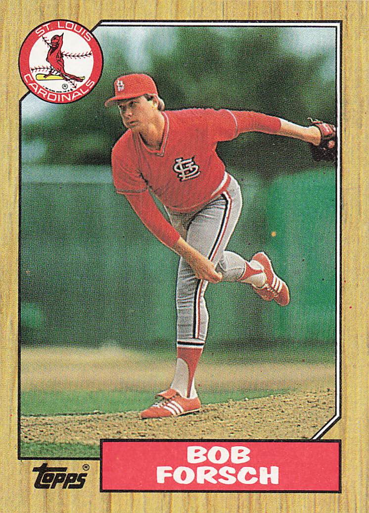 1987 Topps Baseball Bob Forsch #257
