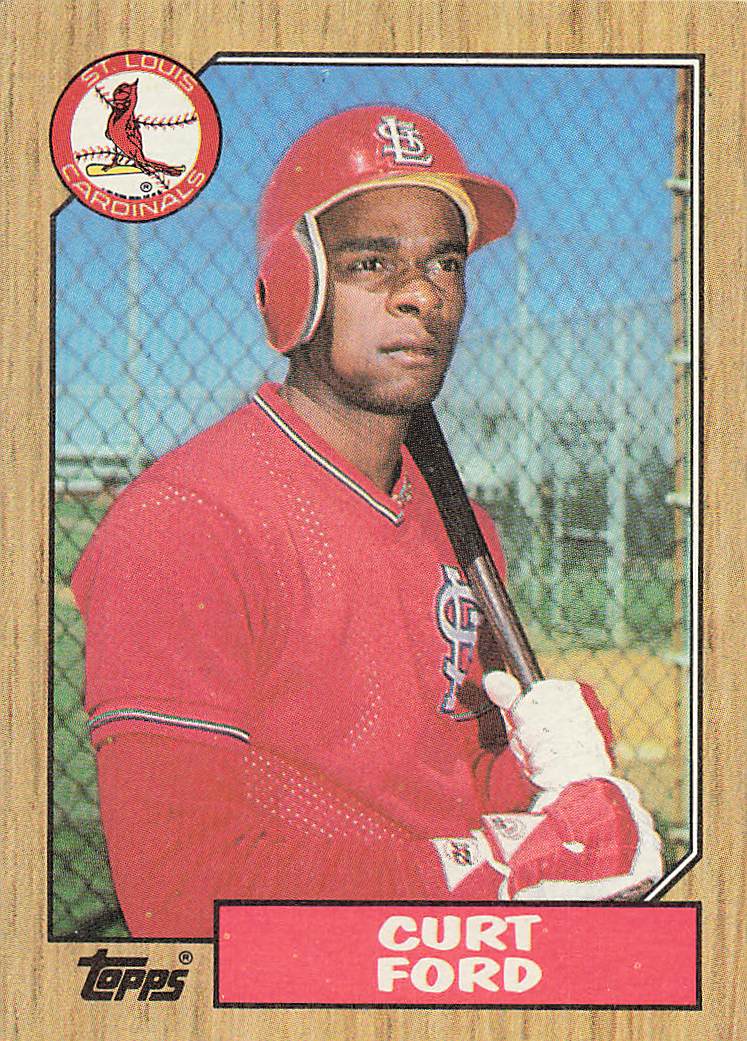 1987 Topps Baseball Curt Ford #399