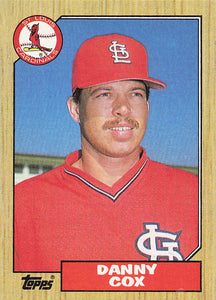 1987 Topps Baseball Danny Cox #621