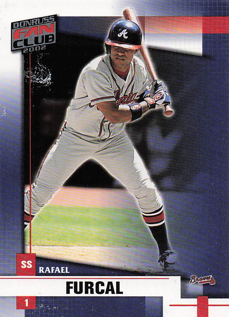 2002 Donruss Fan Club Baseball Rafael Furcal #7
