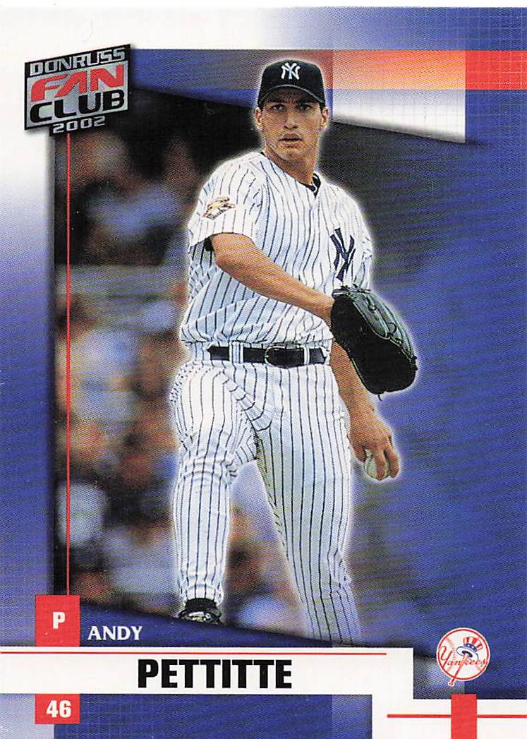 2002 Donruss Fan Club Baseball Andy Pettitte #120