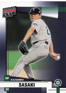 2002 Donruss Fan Club Baseball Kazuhiro Sasaki #64