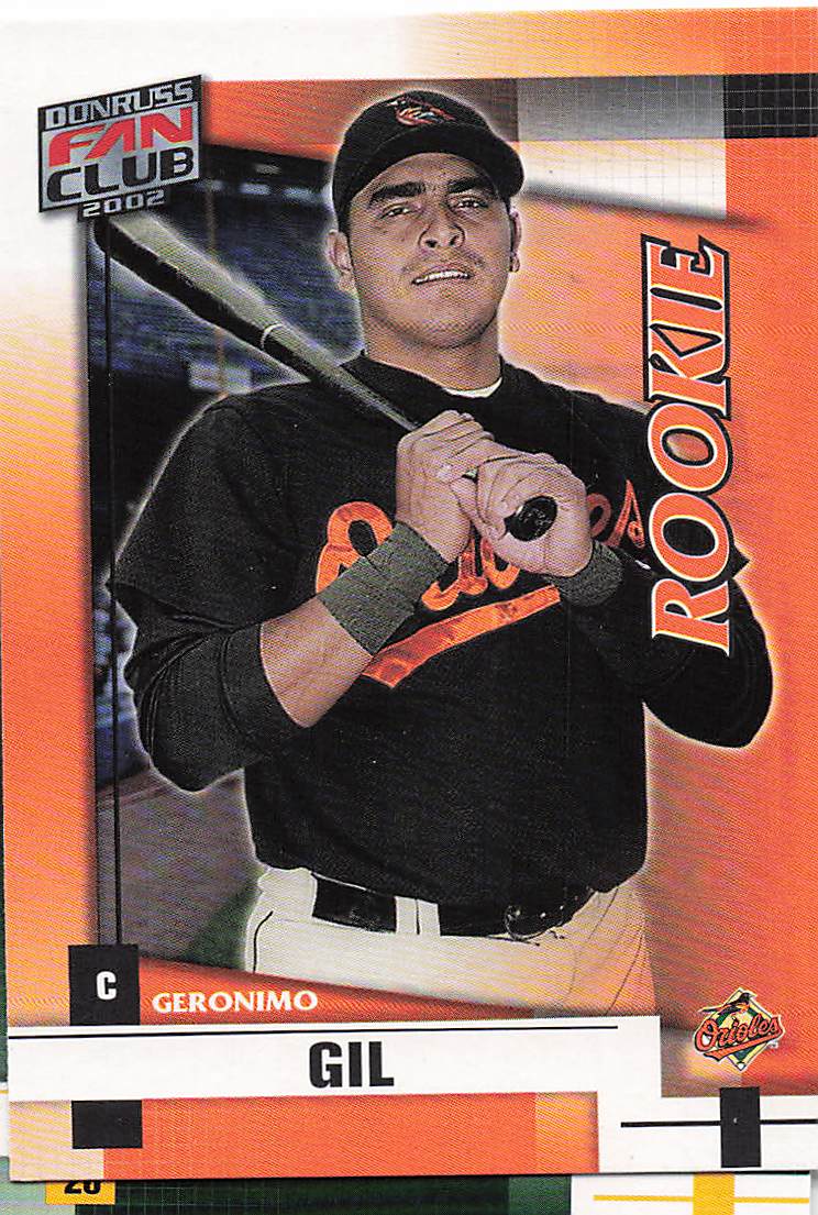 2002 Donruss Fan Club Baseball Geronimo Gil #212