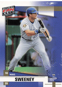 2002 Donruss Fan Club Baseball Mike Sweeney #132