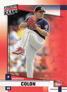 2002 Donruss Fan Club Baseball Bartolo Colon #165
