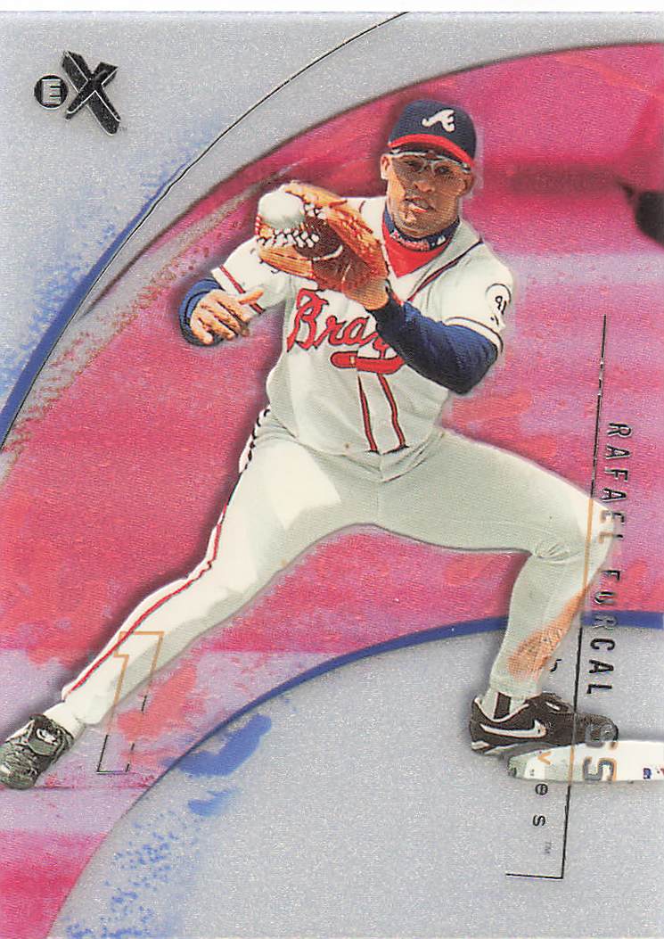 2002 Fleer E-X Baseball Rafael Furcal #14