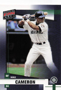 2002 Donruss Fan Club Baseball Die Cuts Mike Cameron #56