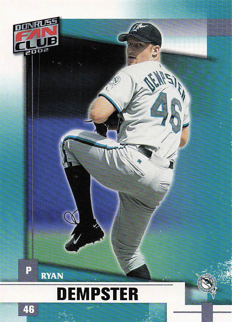 2002 Donruss Fan Club Baseball Ryan Dempster #175