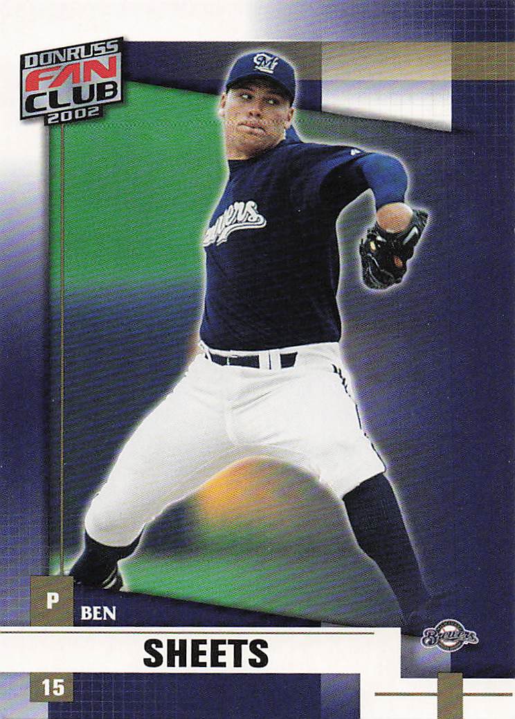 2002 Donruss Fan Club Baseball Ben Sheets #151