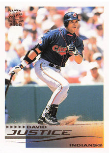 2000 Pacific Crown Collection Baseball David Justice #79