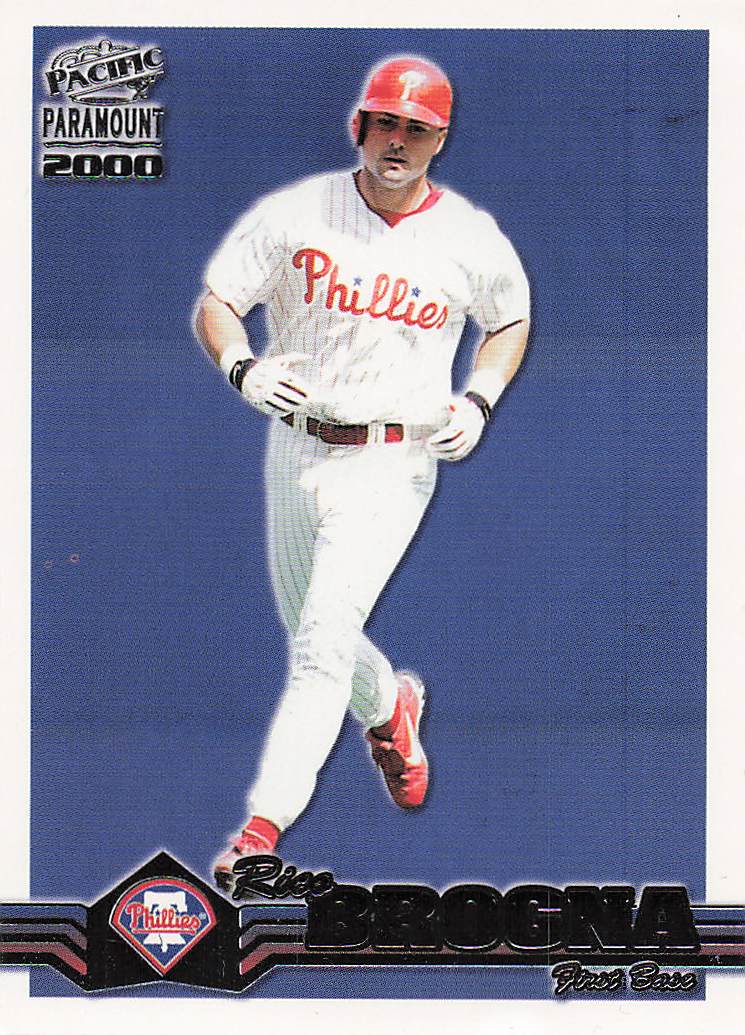 2000 Pacific Paramount Baseball Rico Brogna #177