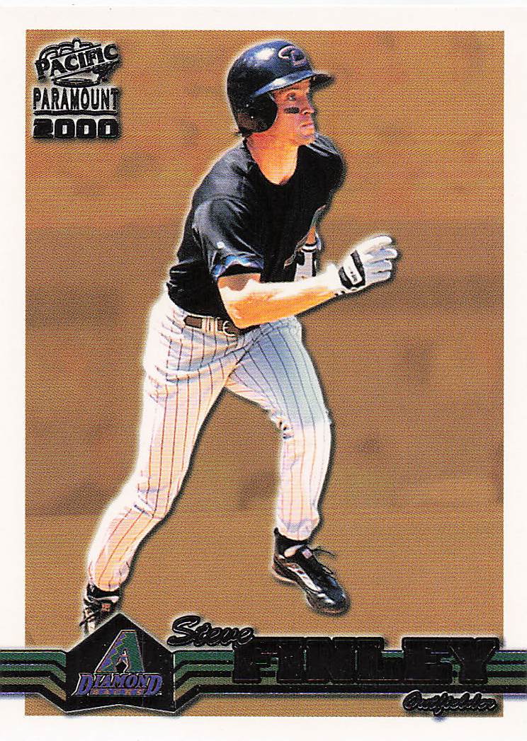 2000 Pacific Paramount Baseball Steve Finley #11