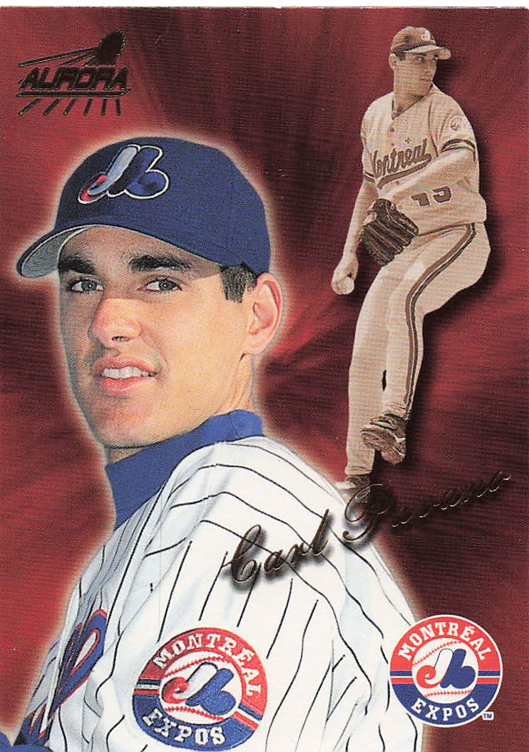 1999 Pacific Aurora Baseball Carl Pavano #114