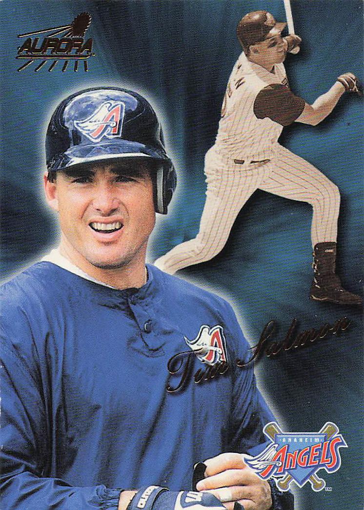 1999 Pacific Aurora Baseball Tim Salmon #5
