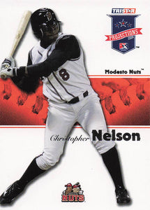 2008 TriStar PROjections Baseball Chris Nelson #236