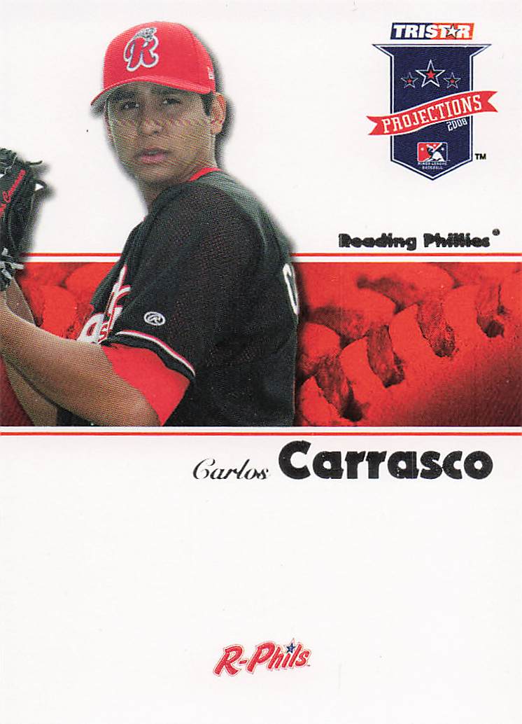 2008 TriStar PROjections Baseball Carlos Carrasco #334