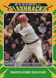 2024 Topps Heritage Baseball Baseball Flashbacks Carlton Fisk #BF-14