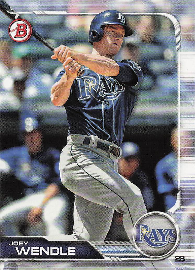 2019 Bowman Baseball Joey Wendle #3