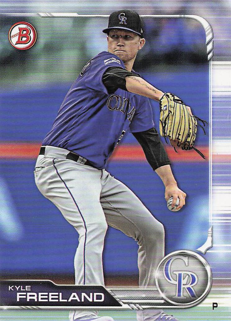 2019 Bowman Baseball Kyle Freeland #5