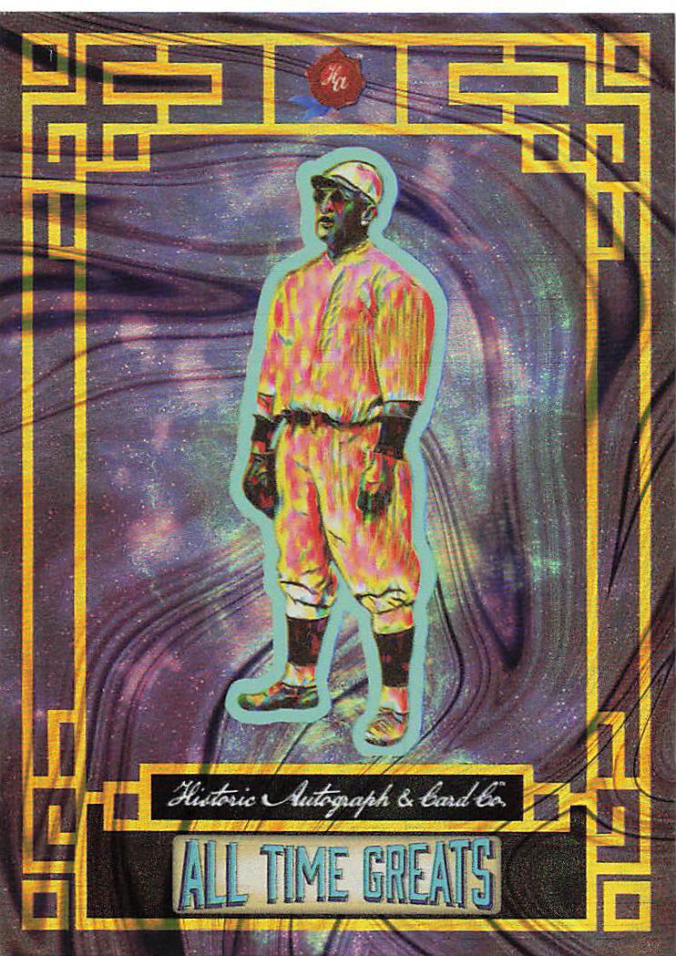 2024 Historic Autographs All Time Greats Stained Glass Casey Stengel #16