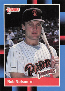 1988 Donruss Baseball Rob Nelson #574c