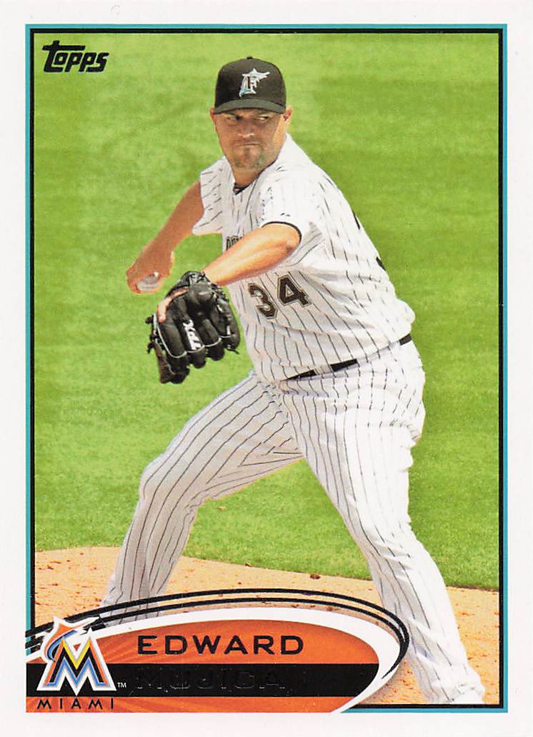 2012 Topps Baseball Edward Mujica #178a