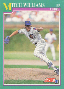 1991 Score Baseball Mitch Williams #220