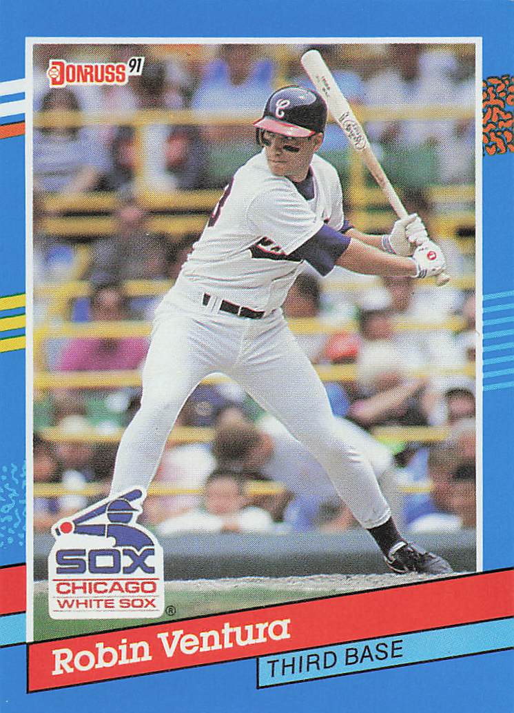 1991 Donruss Baseball Robin Ventura #315c