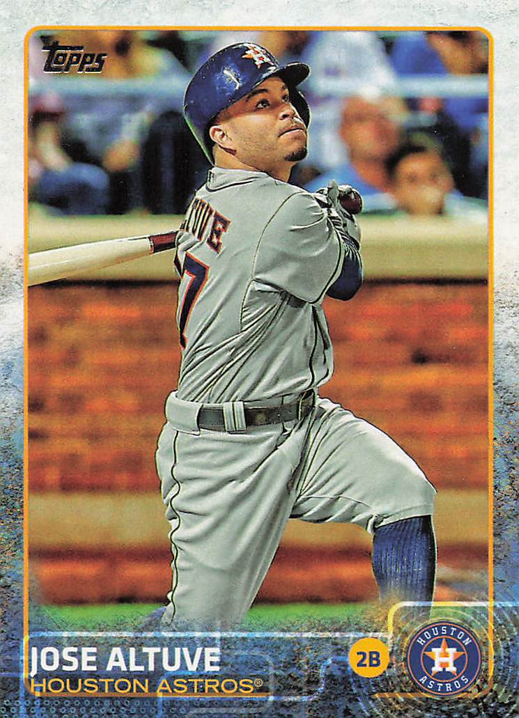 2015 Topps Baseball Jose Altuve #620
