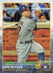2015 Topps Baseball Jose Altuve #620
