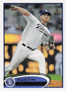 2012 Topps Baseball Dustin Moseley #448