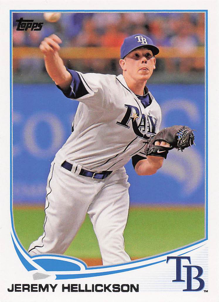 2013 Topps Baseball Jeremy Hellickson #58