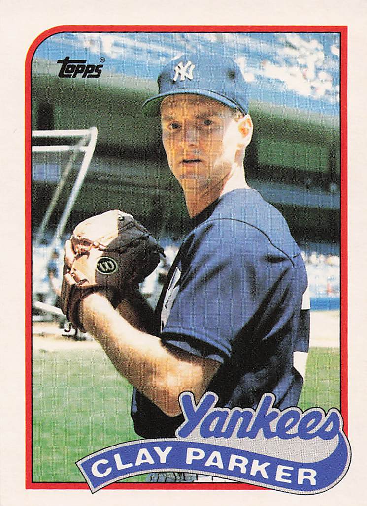 1989 Topps Traded Baseball Clay Parker #94T