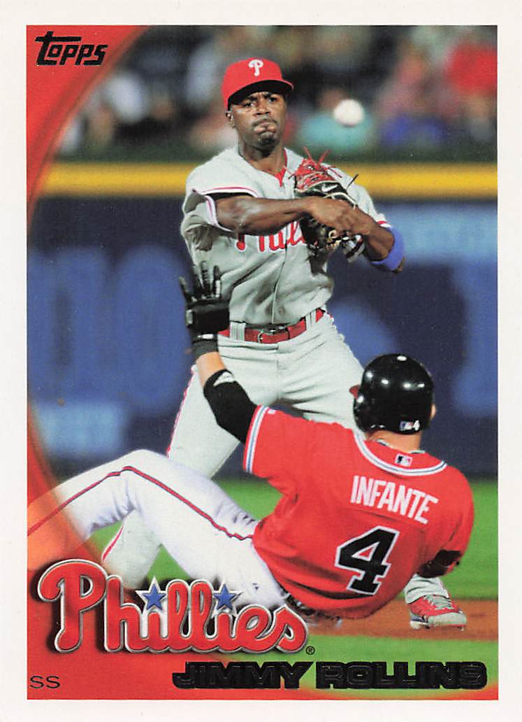2010 Topps Baseball Jimmy Rollins #403
