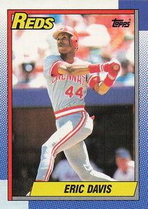 1990 Topps Baseball Eric Davis #260