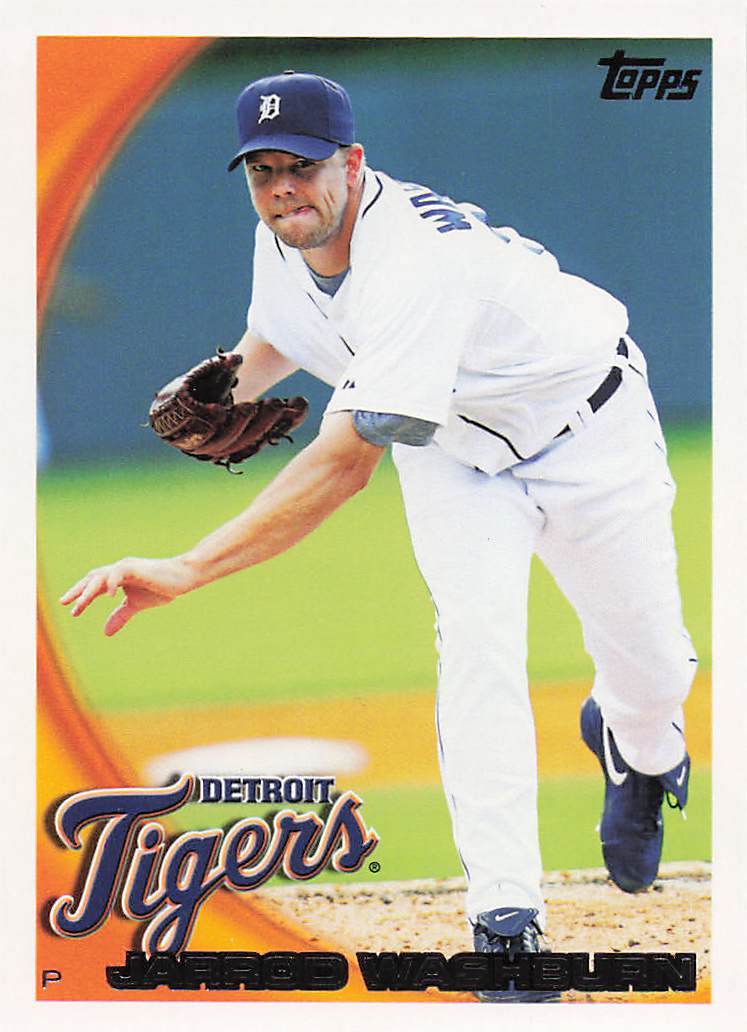 2010 Topps Baseball Jarrod Washburn #277