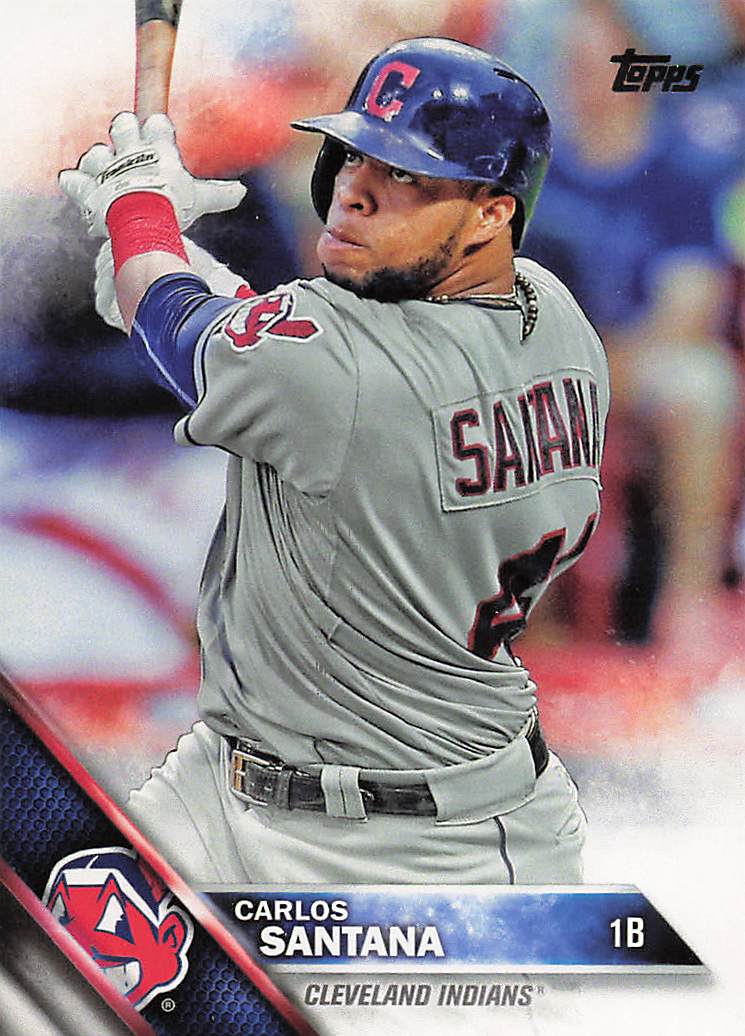 2016 Topps Baseball Carlos Santana #339