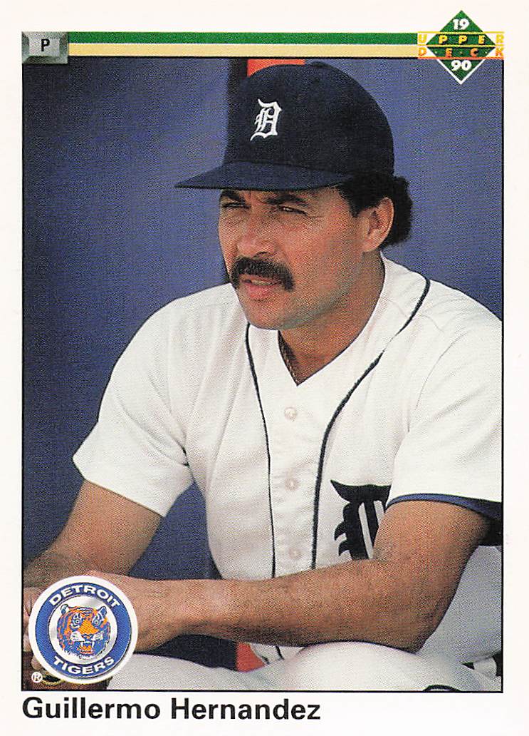 1990 Upper Deck Baseball Guillermo Hernandez #518