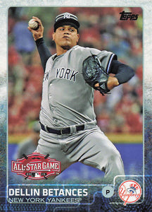 2015 Topps Update Baseball Black Dellin Betances #US138