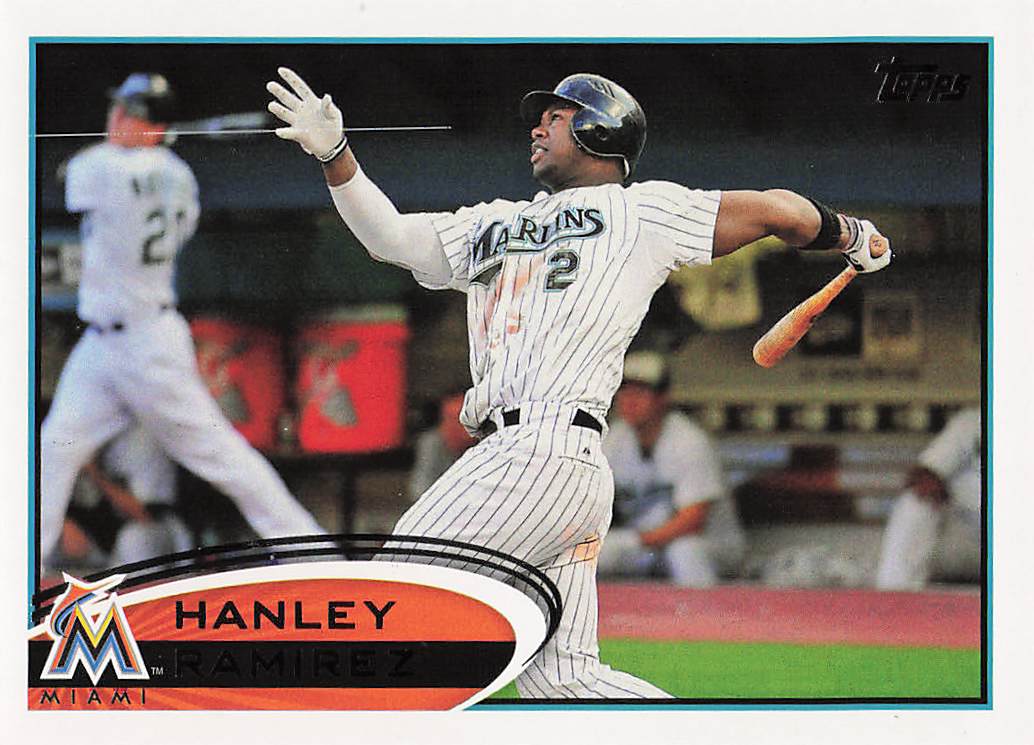 2012 Topps Baseball Hanley Ramirez #60a