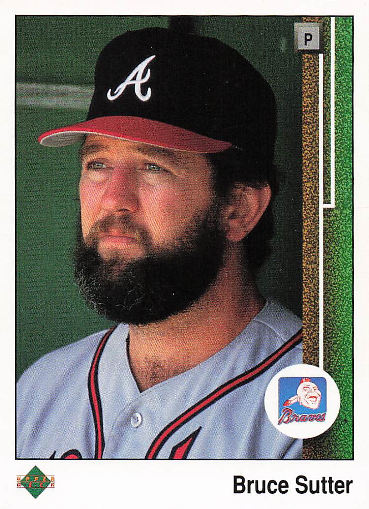 1989 Upper Deck Baseball Bruce Sutter #414