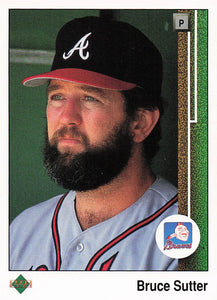 1989 Upper Deck Baseball Bruce Sutter #414