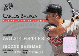 1995 Studio Baseball Carlos Baerga #36