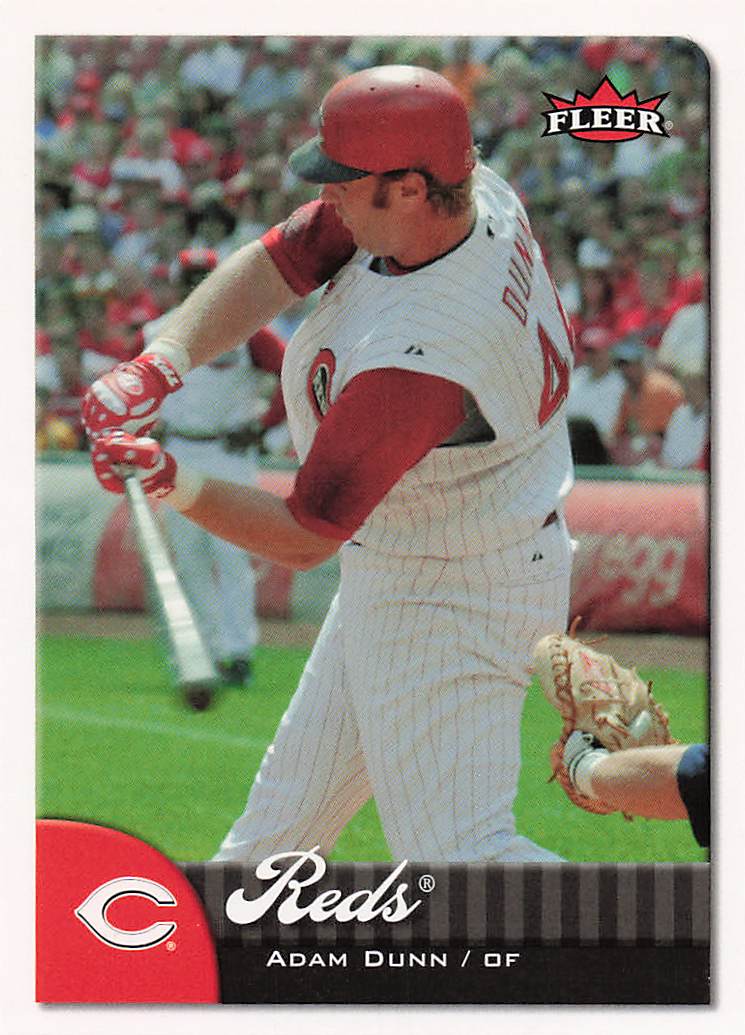 2007 Fleer Baseball Adam Dunn #248