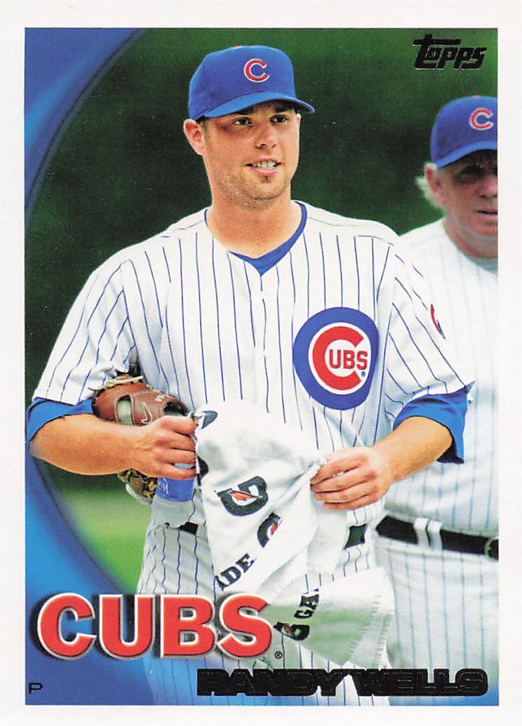2010 Topps Chicago Cubs Baseball Randy Wells #CHC16