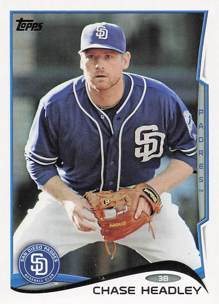 2014 Topps Baseball Chase Headley #417