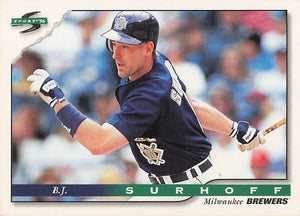 1996 Score Baseball B.J. Surhoff #54